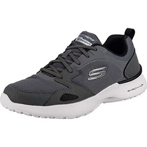 Skechers Herren Skech-air Dynamight Venturik Sneaker, Charcoal Synthetic Textile Trim, 42 EU Skechers Herren Skech-air Dynamight Venturik Sneaker, Charcoal Synthetic Textile Trim, 42 EU