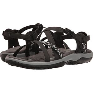 Skechers Damen Reggae Slim Vacay Slingback Sandalen, Black Duraleather/Webbing, 37 EU Skechers Damen Reggae Slim Vacay Slingback Sandalen, Black Duraleather/Webbing, 37 EU