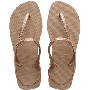 Havaianas Flash Urban, Bequeme, stylische und vielseitige Sandalen, Knöchelverschluss, gekreuzte Metallic-Riemen, für Damen Havaianas Flash Urban, Bequeme, stylische und vielseitige Sandalen, Knöchelverschluss, gekreuzte Metallic-Riemen, für Damen