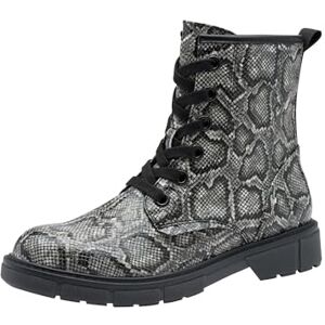 MARCO TOZZI Damen Stiefeletten zum Schnüren mit weichem Innenfutter Vegan, Mehrfarbig (Dk.Grey Str.), 40 EU MARCO TOZZI Damen Stiefeletten zum Schnüren mit weichem Innenfutter Vegan, Mehrfarbig (Dk.Grey Str.), 40 EU