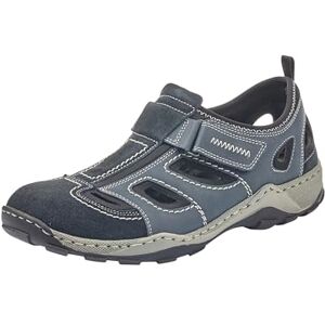 Rieker Herren Slipper Blau Kombi, 42 EU Rieker Herren Slipper Blau Kombi, 42 EU