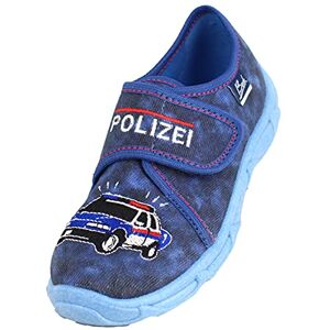 Beck Jungen politie Niedrige Hausschuhe, Blau, 35 EU Beck Jungen politie Niedrige Hausschuhe, Blau, 35 EU