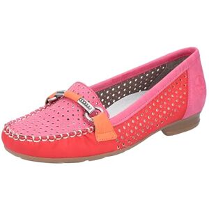 Rieker Damen Slipper 40065-33 rot Gr. 36 Rieker Damen Slipper 40065-33 rot Gr. 36