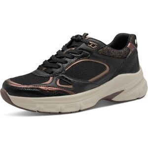 Tamaris Damen Schnürer Vegan schwarz 38 Tamaris Damen Schnürer Vegan schwarz 38