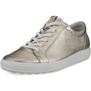 Ecco Damen Soft 7 W Sneaker, Pure White Gold, 36 EU Ecco Damen Soft 7 W Sneaker, Pure White Gold, 36 EU