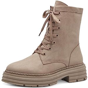 MARCO TOZZI Damen Stiefeletten zum Schnüren Winter Plateau, Beige (Smoke), 41 MARCO TOZZI Damen Stiefeletten zum Schnüren Winter Plateau, Beige (Smoke), 41