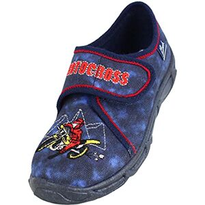 Beck Jungen Motocross Hausschuh, Blau, 32 EU Beck Jungen Motocross Hausschuh, Blau, 32 EU
