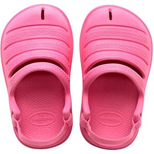 Havaianas Unisex Baby Clog Sandal, Cyber Pink, 25 EU Havaianas Unisex Baby Clog Sandal, Cyber Pink, 25 EU