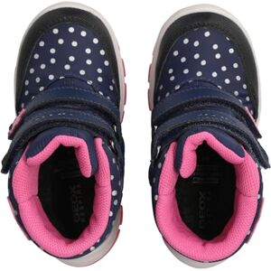 Geox Baby Girl B FLANFIL GIRL B ABX ANKLE BOOTS NAVY/FUCHSIA 20_EU Geox Baby Girl B FLANFIL GIRL B ABX ANKLE BOOTS NAVY/FUCHSIA 20_EU