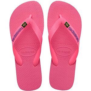 Havaianas Brasil Logo, ikonische, bequeme und langlebige Badelatschen mit Brasilien- Flagge und rutschfester Sohle mit farbigen Streifen, Unisex-Erwachsene, 43/44 EU Havaianas Brasil Logo, ikonische, bequeme und langlebige Badelatschen mit Brasilien- Flagge und rutschfester Sohle mit farbigen Streifen, Unisex-Erwachsene, 43/44 EU
