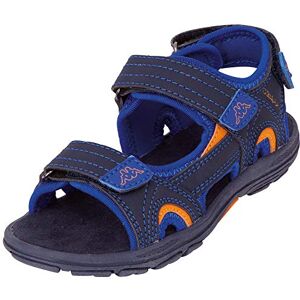 Kappa Unisex Kinder Early Ii K Riemchensandalen, Blau (Navy/Orange), 25 EU Kappa Unisex Kinder Early Ii K Riemchensandalen, Blau (Navy/Orange), 25 EU
