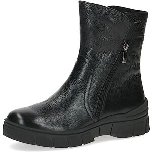 CAPRICE Damen Winterstiefel ohne Absatz aus Leder Wasserabweisend, Schwarz (Black Nappa), 39 EU CAPRICE Damen Winterstiefel ohne Absatz aus Leder Wasserabweisend, Schwarz (Black Nappa), 39 EU
