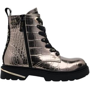 Replay Mädchen Mid Boot Stiefel in Kroko-Optik, Platin 045 (Silber), 39 Replay Mädchen Mid Boot Stiefel in Kroko-Optik, Platin 045 (Silber), 39