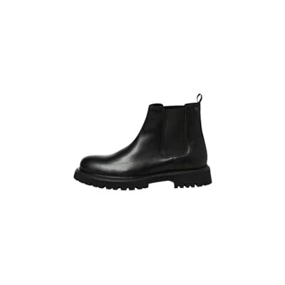 JACK & JONES Jfwdixon Leather Chelsea Boot JACK & JONES Jfwdixon Leather Chelsea Boot