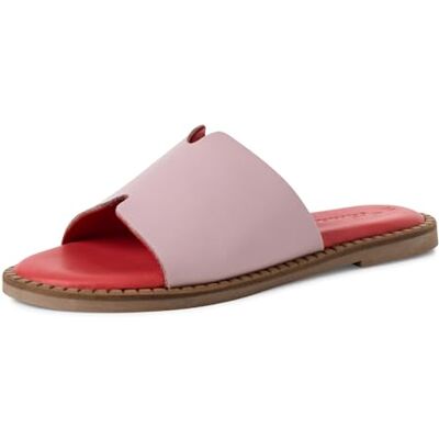 Tamaris Pantolette Damen Flach rosa,EU 39 Tamaris Pantolette Damen Flach rosa,EU 39
