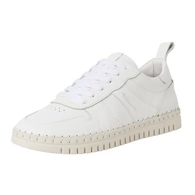 Tamaris Damen Schnürschuhe Leder; White Uni/weiß; 38 EU Tamaris Damen Schnürschuhe Leder; White Uni/weiß; 38 EU