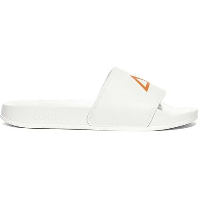 SUN68 Slippers Logo X36110-01, Men slides, White, 44 EU SUN68 Slippers Logo X36110-01, Men slides, White, 44 EU