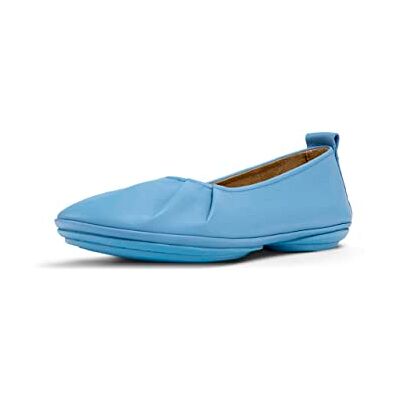 Camper Women's K201364 Right Nina Ballerina for Women Blue, 40 (EU) Camper Women's K201364 Right Nina Ballerina for Women Blue, 40 (EU)