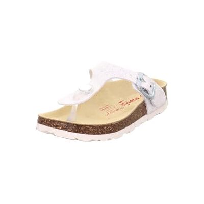 Superfit Weiblich FUSSBETTPANTOFFEL Silber/Weiß 9000 Superfit Weiblich FUSSBETTPANTOFFEL Silber/Weiß 9000