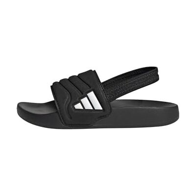 Adidas Unisex Kinder Adilette Estrap 2.0 Slides Children Sandal, Core Black/Ftwr White/Core Black, 30.5 EU Adidas Unisex Kinder Adilette Estrap 2.0 Slides Children Sandal, Core Black/Ftwr White/Core Black, 30.5 EU