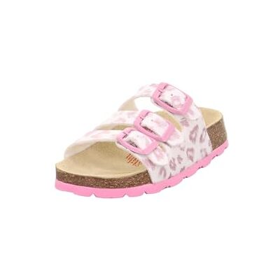 Superfit Mädchen FUSSBETTPANTOFFEL Weiß/Rosa 1140 Superfit Mädchen FUSSBETTPANTOFFEL Weiß/Rosa 1140