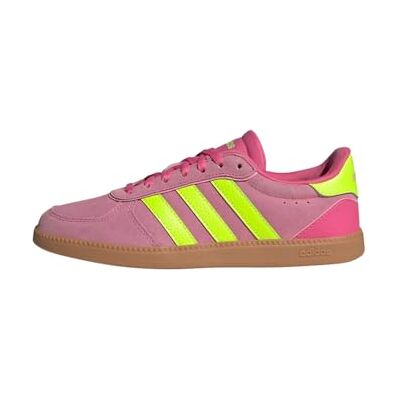 Adidas Damen BREAKNET Sleek Shoes, Pulse Magenta/Lucid Lemon/Bliss pink, 36 2/3 EU Adidas Damen BREAKNET Sleek Shoes, Pulse Magenta/Lucid Lemon/Bliss pink, 36 2/3 EU