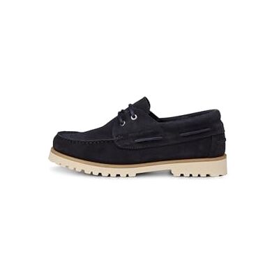 Marc O' Polo Bootsschuh Model Levi aus weichem Veloursleder dunkelblau, 44 Marc O' Polo Bootsschuh Model Levi aus weichem Veloursleder dunkelblau, 44