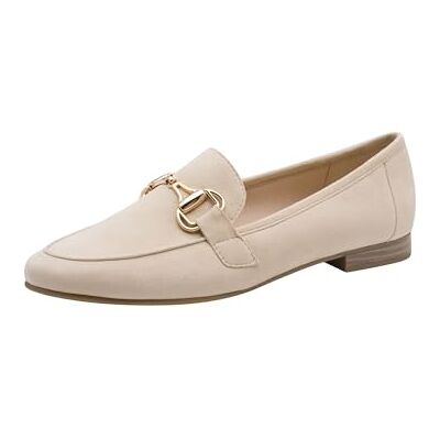 MARCO TOZZI Damen Slipper weiches Feel Me Fußbett Leder weiches Innenfutter Modern, beige (Dune), 38 EU MARCO TOZZI Damen Slipper weiches Feel Me Fußbett Leder weiches Innenfutter Modern, beige (Dune), 38 EU