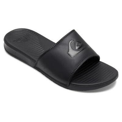 Quiksilver Herren Bright Coast Slide Sandale, Solid Black, 45 EU Quiksilver Herren Bright Coast Slide Sandale, Solid Black, 45 EU
