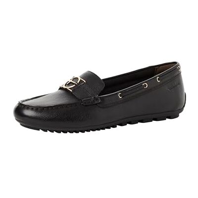 Tamaris Damen Moccassin flach Leder, schwarz, 41 EU Tamaris Damen Moccassin flach Leder, schwarz, 41 EU