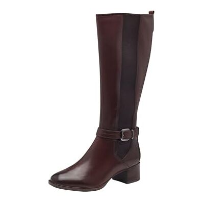 Tamaris COMFORT Damen Hohe Stiefel mit Absatz mit Reißverschluss Elegant, Braun (Chestnut), 40 EU Tamaris COMFORT Damen Hohe Stiefel mit Absatz mit Reißverschluss Elegant, Braun (Chestnut), 40 EU