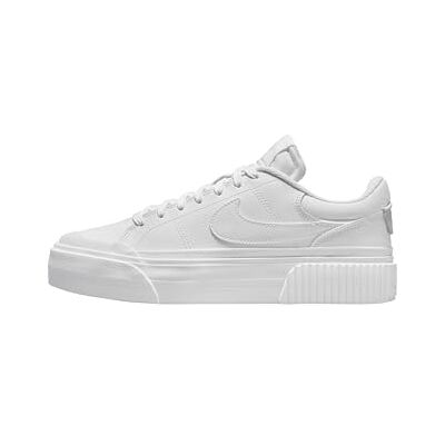 NIKE Damen Schuh Sneaker Halbschuh Freizeitschuh Court Legacy Lift, Farbe:Weiß, Schuhgröße:EUR 42, Artikel:-101 White/White NIKE Damen Schuh Sneaker Halbschuh Freizeitschuh Court Legacy Lift, Farbe:Weiß, Schuhgröße:EUR 42, Artikel:-101 White/White