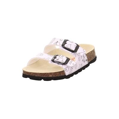 Superfit Fussbettpantoffel Nicht zutreffend, WEIß/SCHWARZ 1060, 24 EU Weit Superfit Fussbettpantoffel Nicht zutreffend, WEIß/SCHWARZ 1060, 24 EU Weit