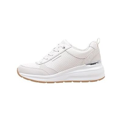 Skechers Damen Billion Subtle Spots Sneakers, Off White Dura Leather Off White Leopard Tri, 36 EU Skechers Damen Billion Subtle Spots Sneakers, Off White Dura Leather Off White Leopard Tri, 36 EU