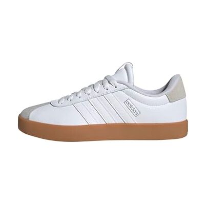 Adidas Damen VL Court 3.0 Shoes, FTWR White/FTWR White/Silver met., 40 EU Adidas Damen VL Court 3.0 Shoes, FTWR White/FTWR White/Silver met., 40 EU