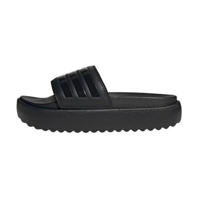 Adidas Damen Adilette Platform Slides, Core Black/Core Black/Core Black, 38 EU Adidas Damen Adilette Platform Slides, Core Black/Core Black/Core Black, 38 EU