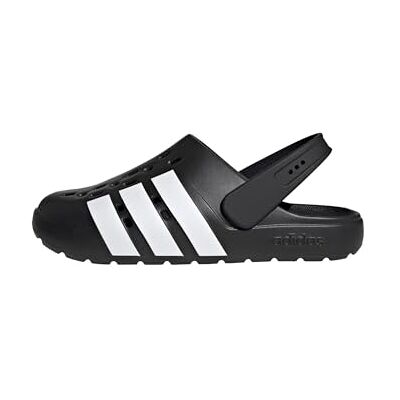 Adidas Unisex Adilette 2.0 Clog Sandal, Core Black/Cloud White/Core Black, 46 EU Adidas Unisex Adilette 2.0 Clog Sandal, Core Black/Cloud White/Core Black, 46 EU