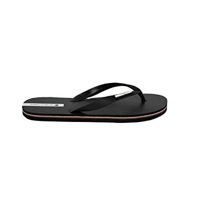 Gorilla Wear Kokomo Flip-Flops Schwarz Freizeit Bequem rutschfest unisex mit Logo für maximale Bewegungsfreiheit aus Gummi EVA Badesandalen, 43 Gorilla Wear Kokomo Flip-Flops Schwarz Freizeit Bequem rutschfest unisex mit Logo für maximale Bewegungsfreiheit aus Gummi EVA Badesandalen, 43