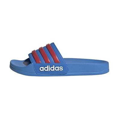 Adidas Unisex Kinder ADILETTE SHOWER SLIDES, Lucid Ray Blue/semi lucid red/off white, 36 EU Adidas Unisex Kinder ADILETTE SHOWER SLIDES, Lucid Ray Blue/semi lucid red/off white, 36 EU