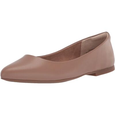 Amazon Essentials Damen Ballerinas mit spitzem Zehenbereich, Braun, 38 EU Amazon Essentials Damen Ballerinas mit spitzem Zehenbereich, Braun, 38 EU