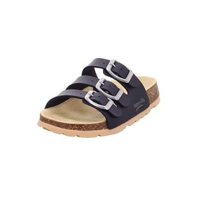 Superfit Jungen Fussbettpantoffel Blau 8000 Pantoffeln, Blau 8000, 24 EU Superfit Jungen Fussbettpantoffel Blau 8000 Pantoffeln, Blau 8000, 24 EU