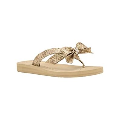 Guess Damen Tuta Sandale, Gold 710, 42.5 EU Guess Damen Tuta Sandale, Gold 710, 42.5 EU
