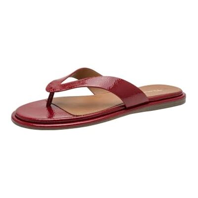 Tamaris Damen Flat Mules Synthetik, rot, 41 EU Tamaris Damen Flat Mules Synthetik, rot, 41 EU