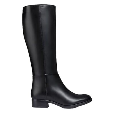 Geox Damen D Felicity D Stiefel, Schwarz, 38 EU Geox Damen D Felicity D Stiefel, Schwarz, 38 EU