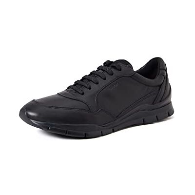 Geox Damen D Sukie Sneakers, Schwarz, 41 EU Geox Damen D Sukie Sneakers, Schwarz, 41 EU