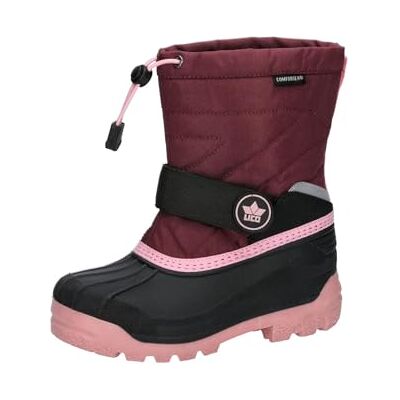 Lico Turku Winterstiefel, Bordeaux/Rosa, 40 EU Lico Turku Winterstiefel, Bordeaux/Rosa, 40 EU