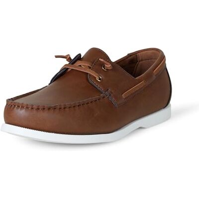 Amazon Essentials Herren Slip-On Bootsschuh, braun, Größe 41 Amazon Essentials Herren Slip-On Bootsschuh, braun, Größe 41