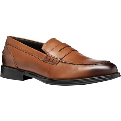 Geox Herren U BARBERIGO Loafer, Brown, 43 EU Geox Herren U BARBERIGO Loafer, Brown, 43 EU
