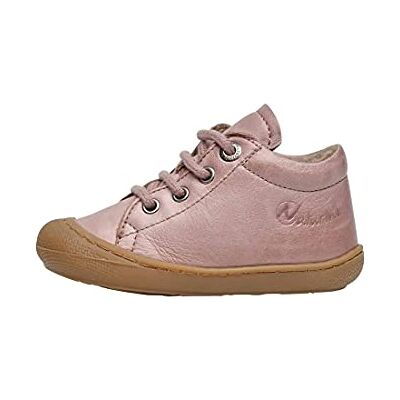 Naturino Cocoon-Lauflernschuhe aus Leder mit Wollfutter Altrosa 24 Naturino Cocoon-Lauflernschuhe aus Leder mit Wollfutter Altrosa 24
