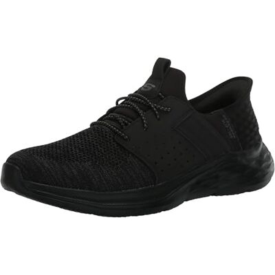 Skechers Herren Garner-Newick 210803 Slip-Ins mit niedrigem Profil, Schwarz/Schwarz, 42 EU Skechers Herren Garner-Newick 210803 Slip-Ins mit niedrigem Profil, Schwarz/Schwarz, 42 EU